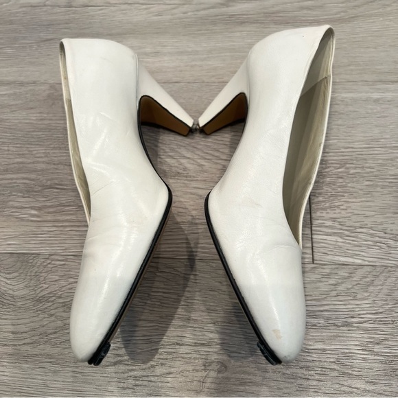 PALOMA Heels Pumps Pearl White | 6B Vintage​ - Picture 7 of 13